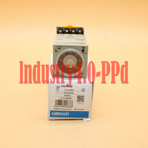 1pcs New In Box Omron Timer H3cr-a8 ( H3cra8 ) 100-240vac Free Shipping#xr