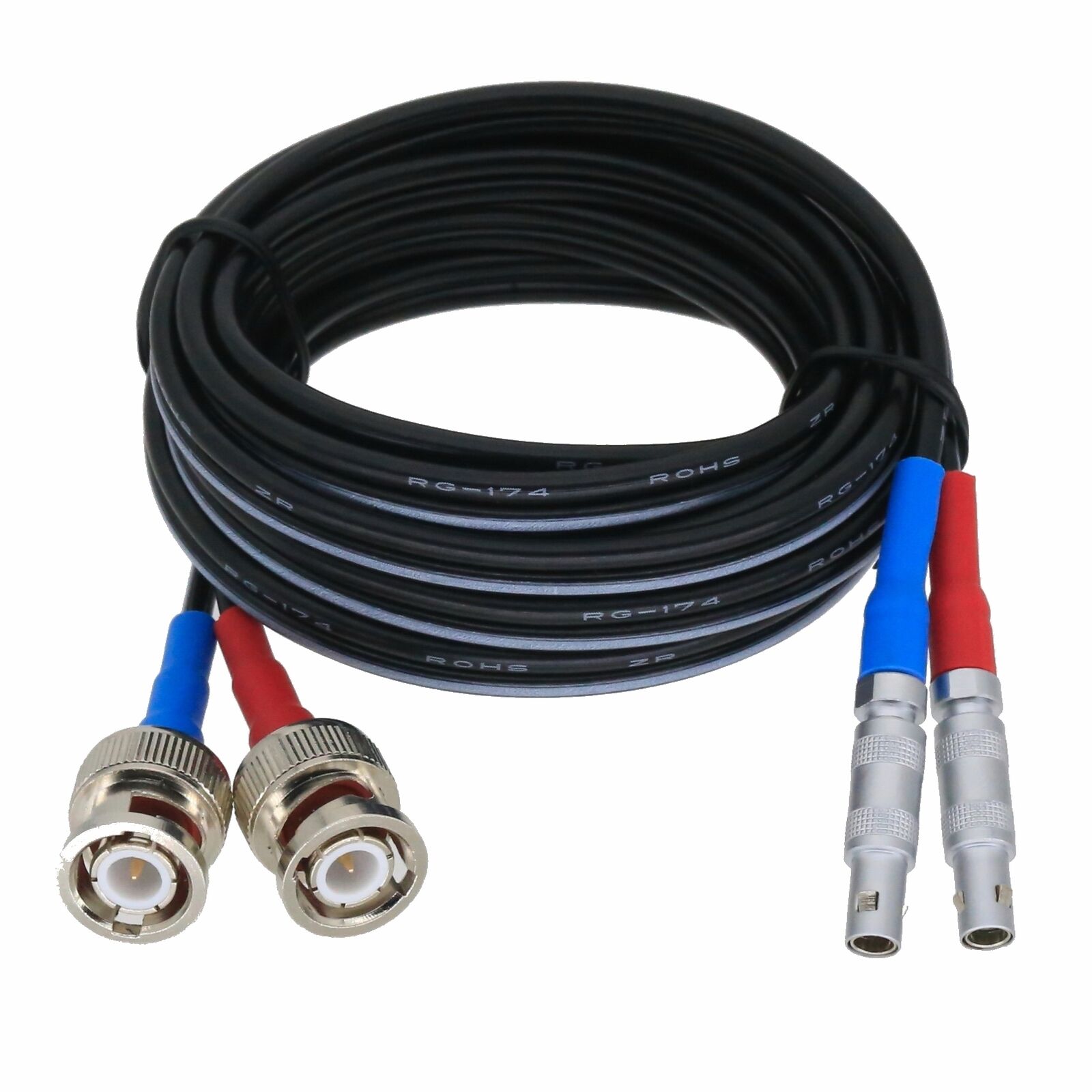 Twinax Rg174 Cable 53~131ft For Ge Panametrics Pt868 Pt878 Handheld Flow Meters