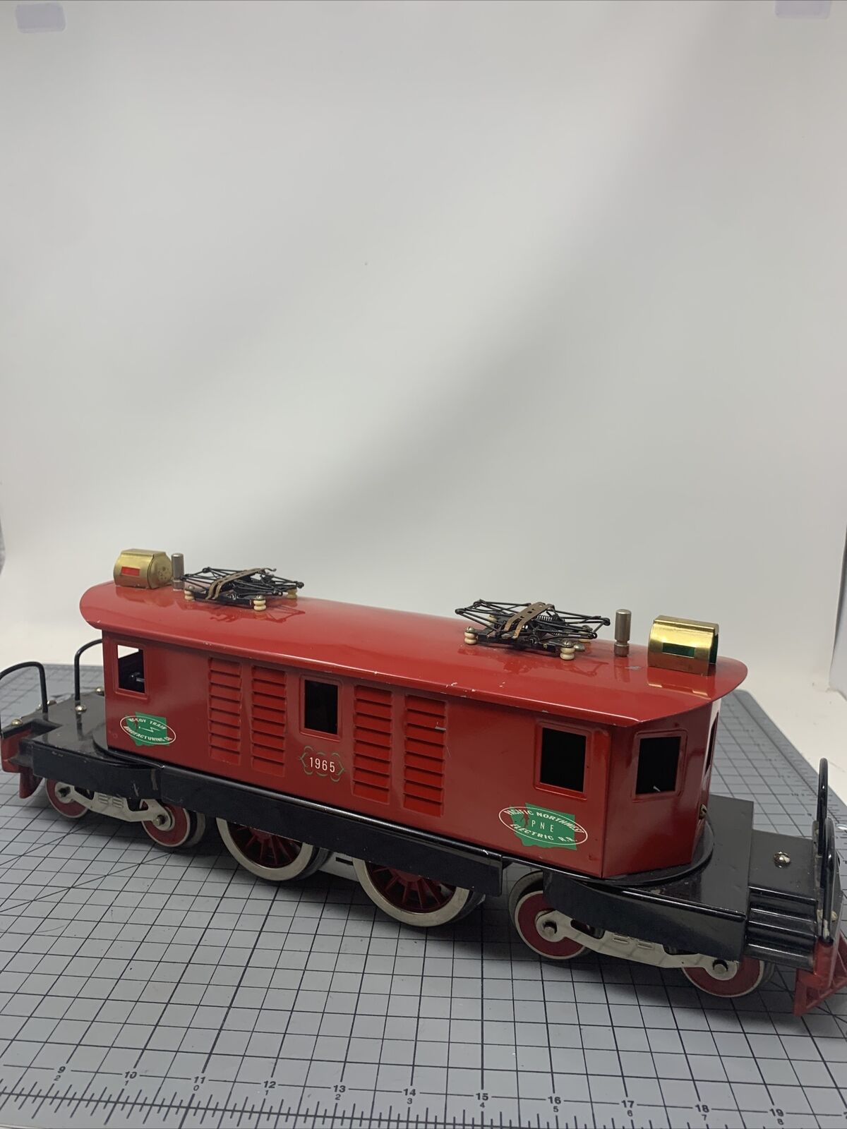 Mccoy Standard Gauge #1965 4-4-4 Electric Train Engine W/ Williams Double Can V7