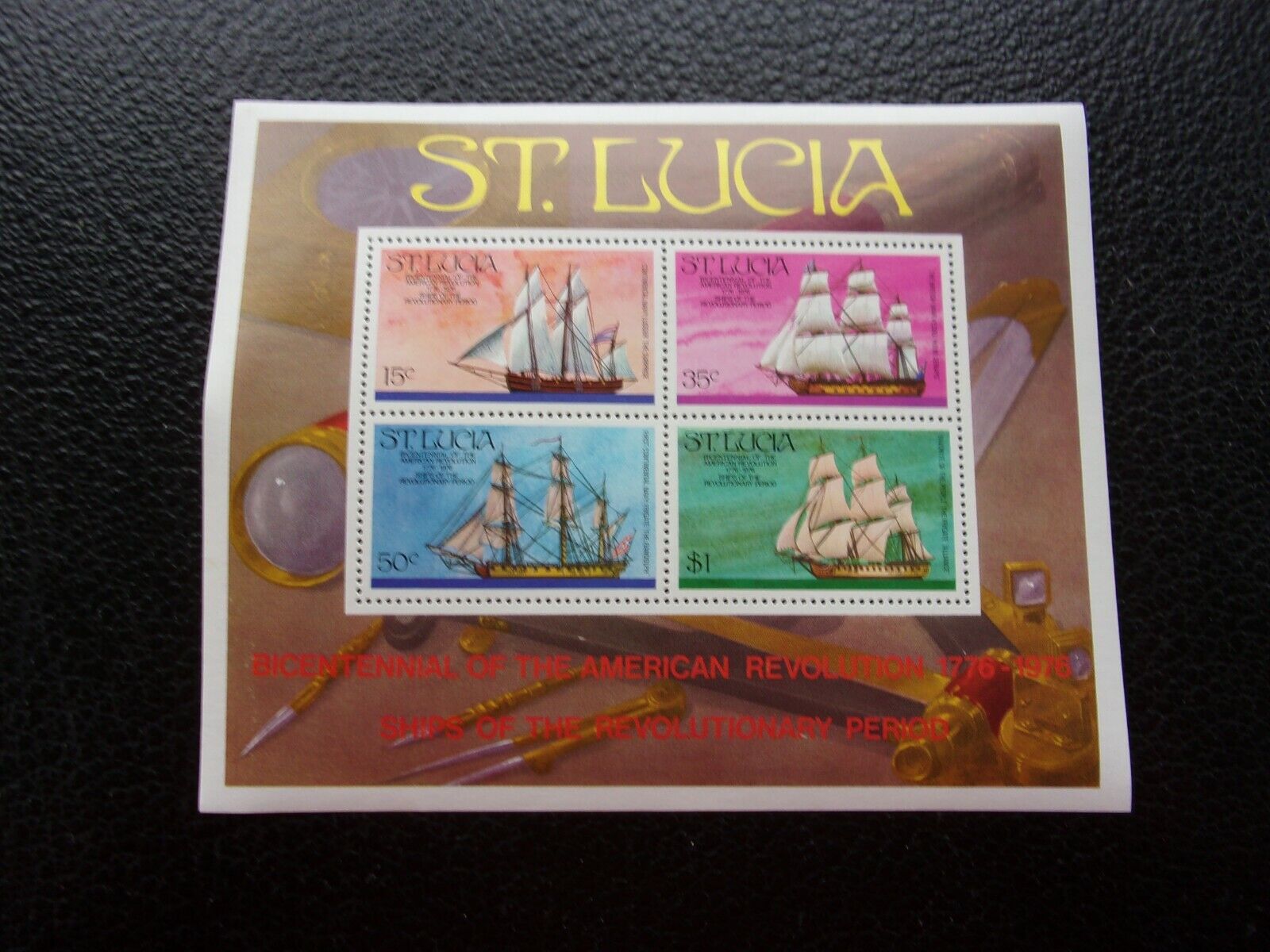 St. Lucia - Stamp Yvert / Tellier Bloc N°7 N Mnh (z15)