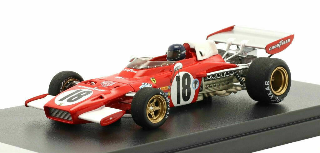 Lsrc030 Looksmart: 1/43 Ferrari 312 B2 #18 4th Pl. Argentine Gp 1973 Jacky Ickx
