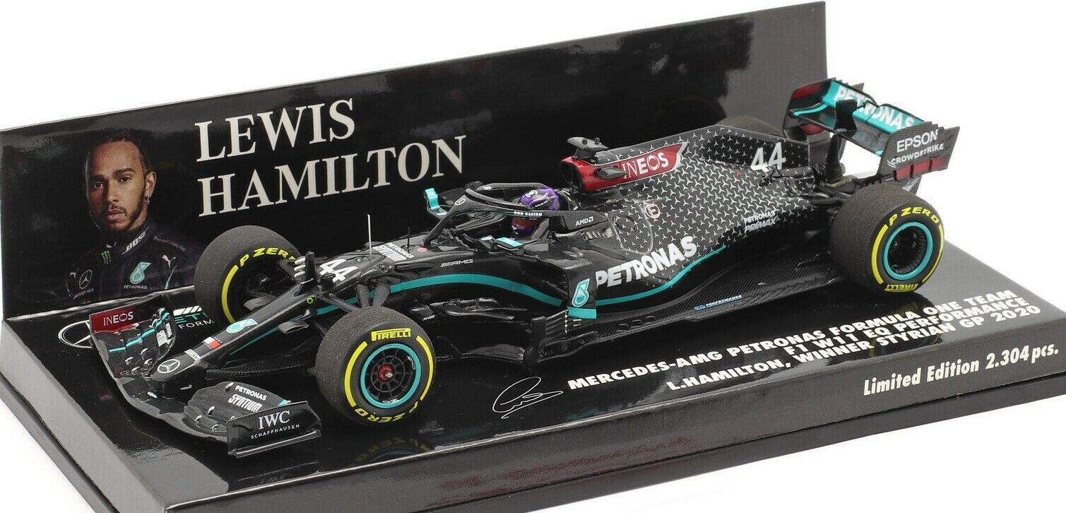 Mercedes-amg Petronas F1 Lewis Hamilton Winner Styrian Gp 2020 In 1:43 Scale By