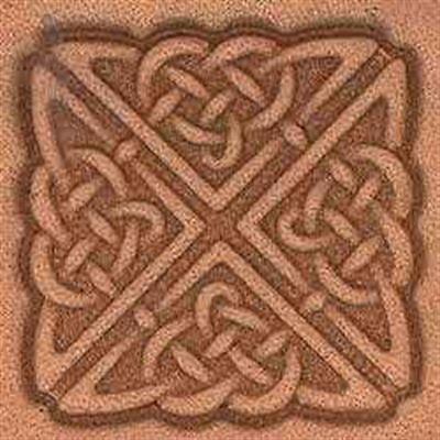 Square Celtic 3d Stamp 8538-00 By Tandy Leather