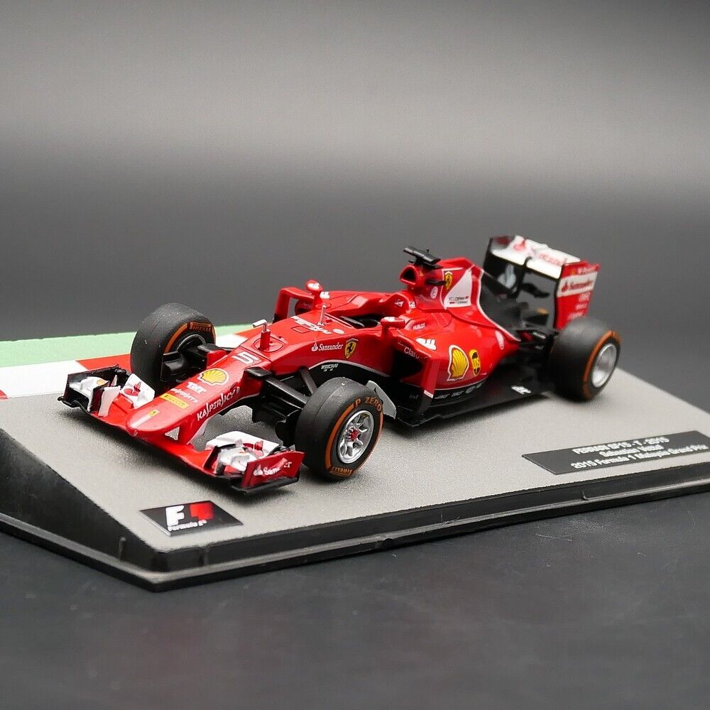 Ixo 1:43 F1 Cars Ferrari Sf15 T 2015 Sebastian Vettel Diecast Car Model