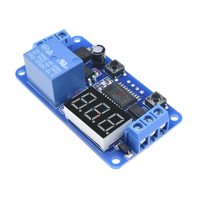 Dc 12v Led Display Digital Delay Timer Control Switch Module Plc Home Automation