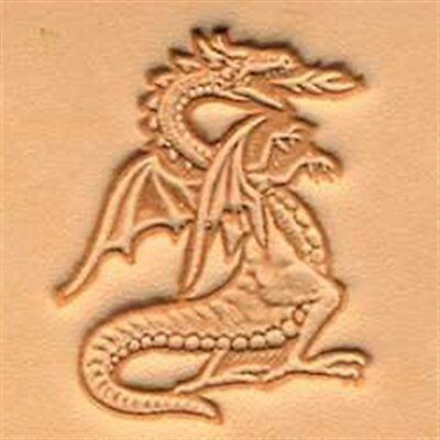 Dragon 3d Stamp 88423-00 By Tandy Leather