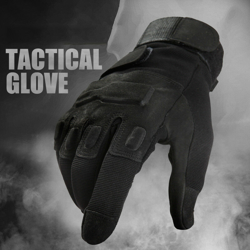 Mens Military Tactical Gloves Full Finger Airsoft Paintball Outdoor Army Gear
